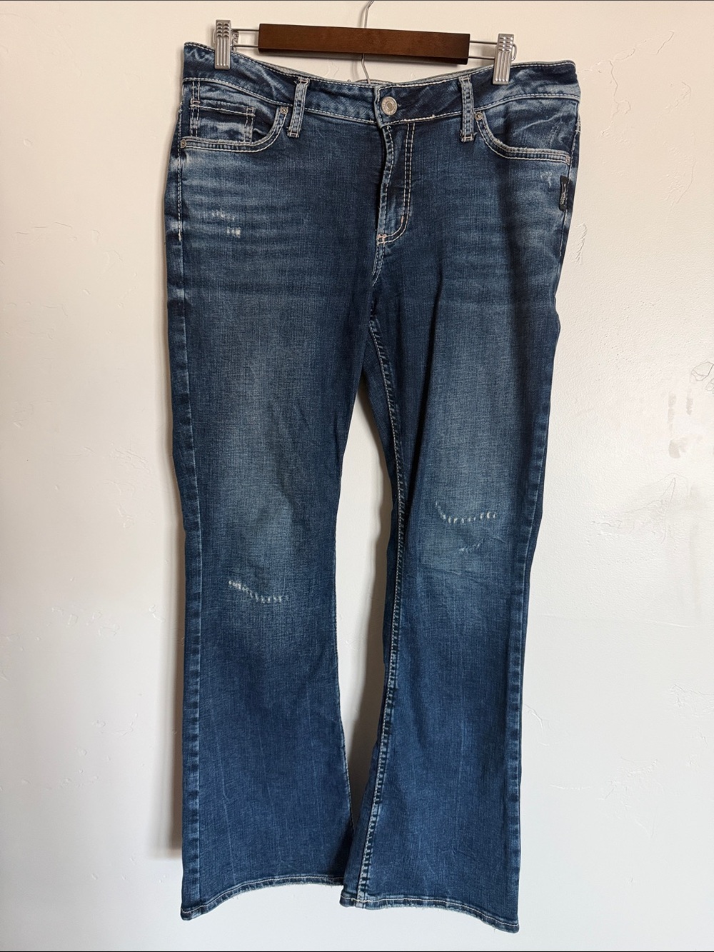 Silver Jeans Elyse Blue Bootcut Jeans